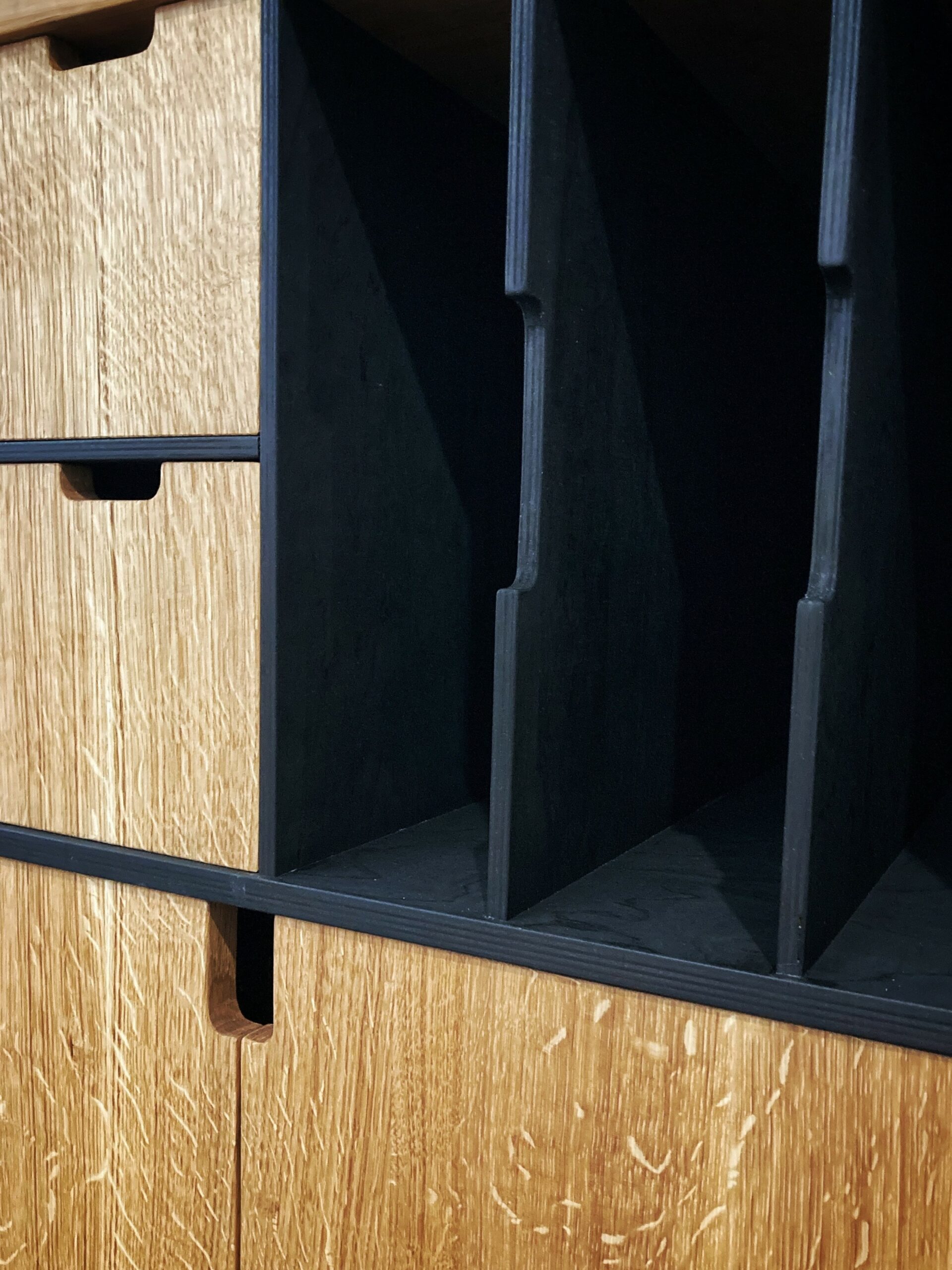 meuble Hi-fi chêne 4