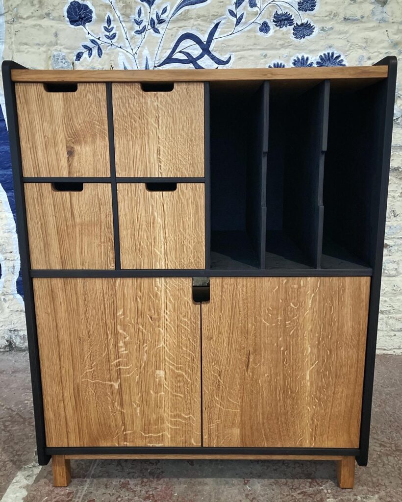 meuble Hi-fi chêne