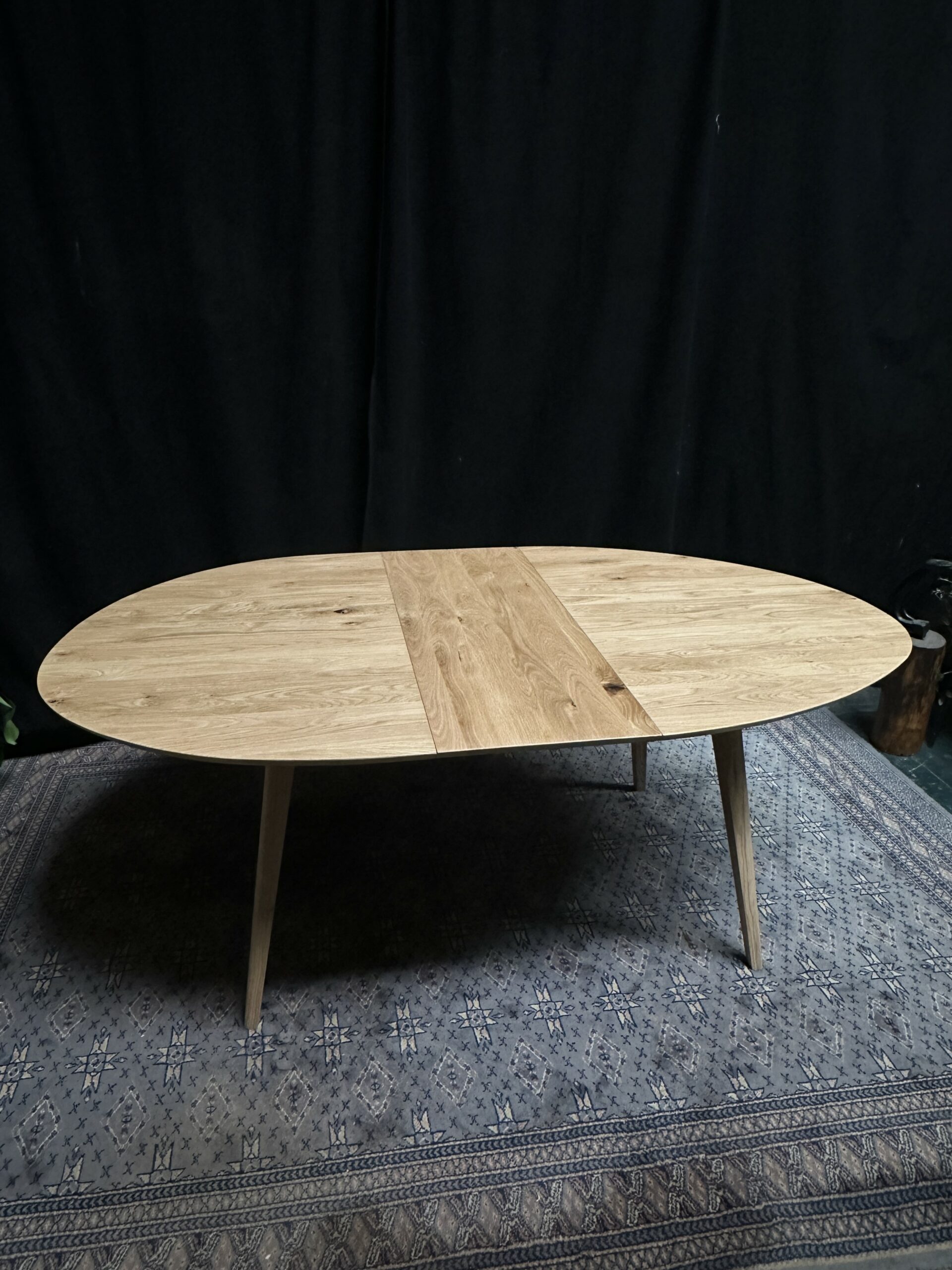table à rallonge chêne massif 3